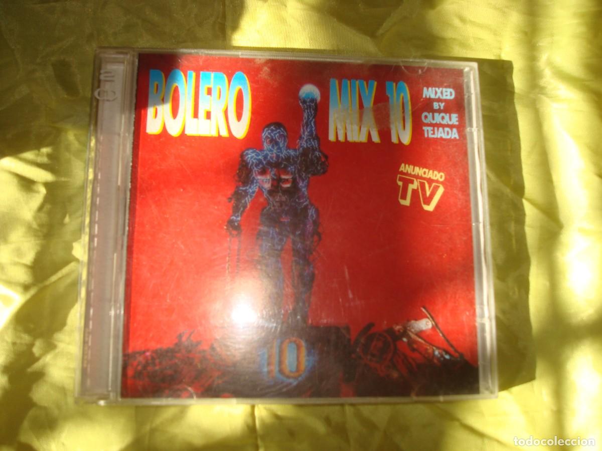 CDs de M&uacute;sica: BOLERO MIX 10. MIXED BY QUIQUE TEJADA. 2 CD&acute;S. IMPECABLE(#)