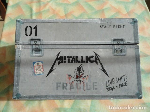 CDs de M&uacute;sica: METALLICA CAJA ED LIMITADA LIVE SHIT 2XCD + 3XVHS + LIBRO + EXTRAS MUY RARA