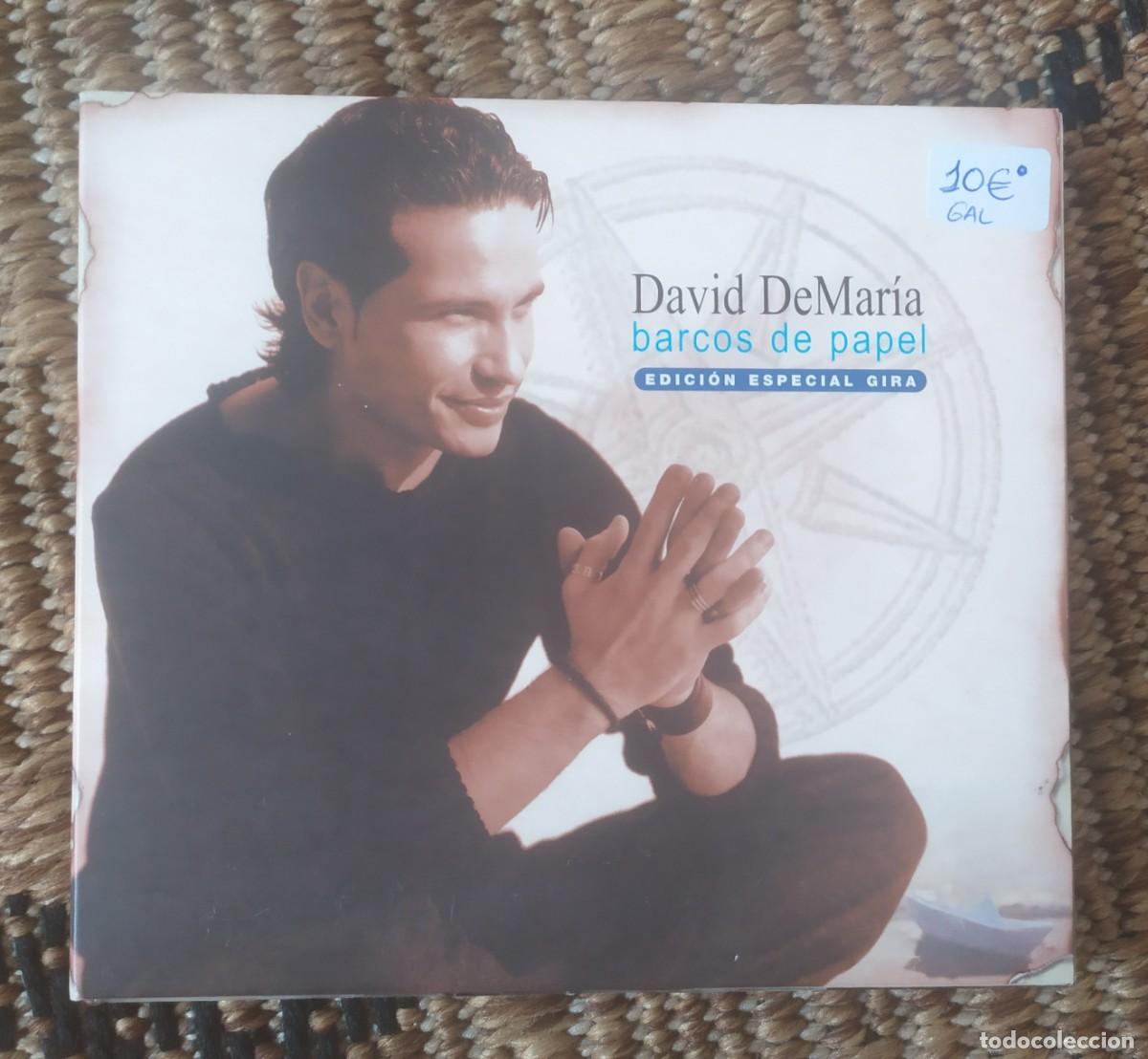 CDs de M&uacute;sica: CD DAVID DE MARIA BARCOS DE PAPEL EDICION ESPECIAL GIRA