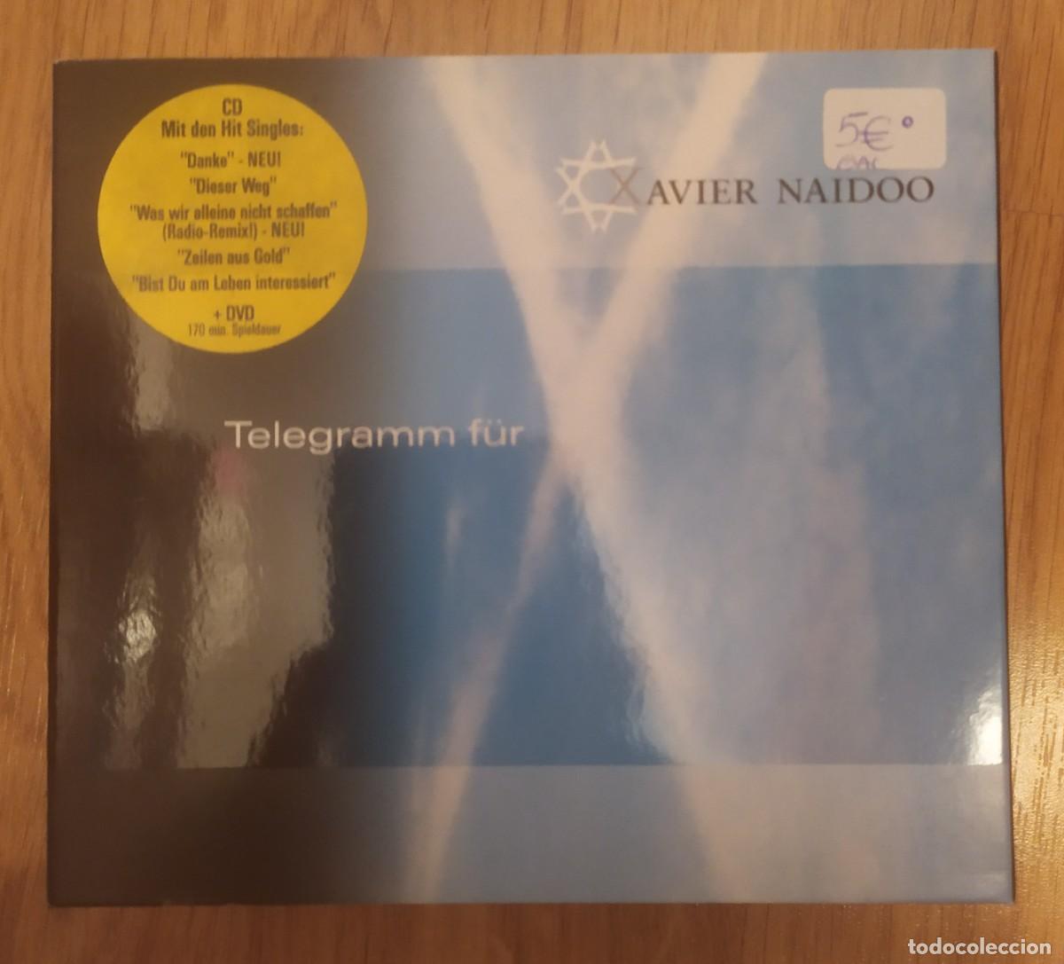 CDs de m&uacute;sica: CD XAVIER NAIDOO - TELEGRAMM FUR - Foto 1