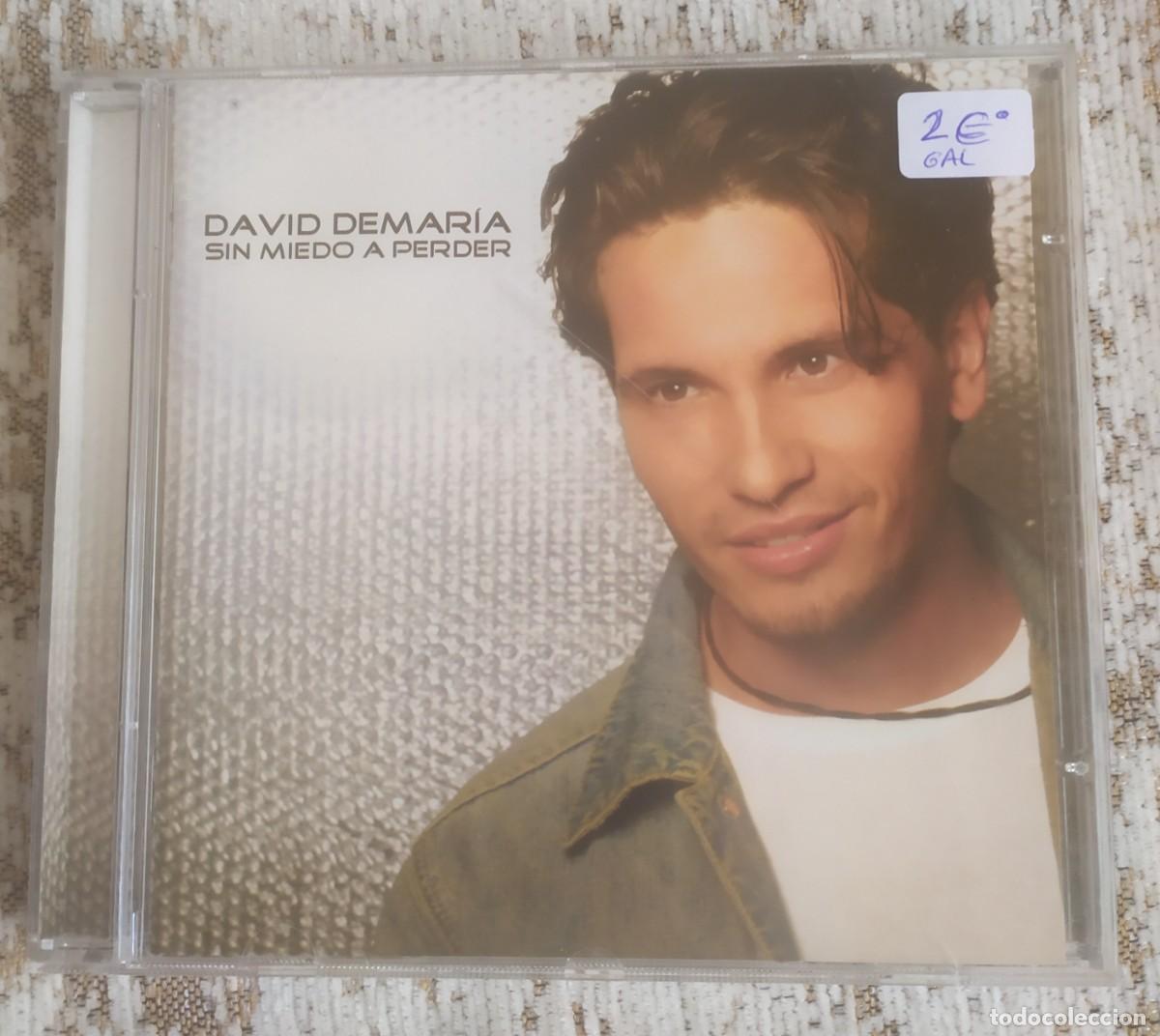 CDs de M&uacute;sica: CD DAVID DE MARIA SIN MIEDO A PERDER