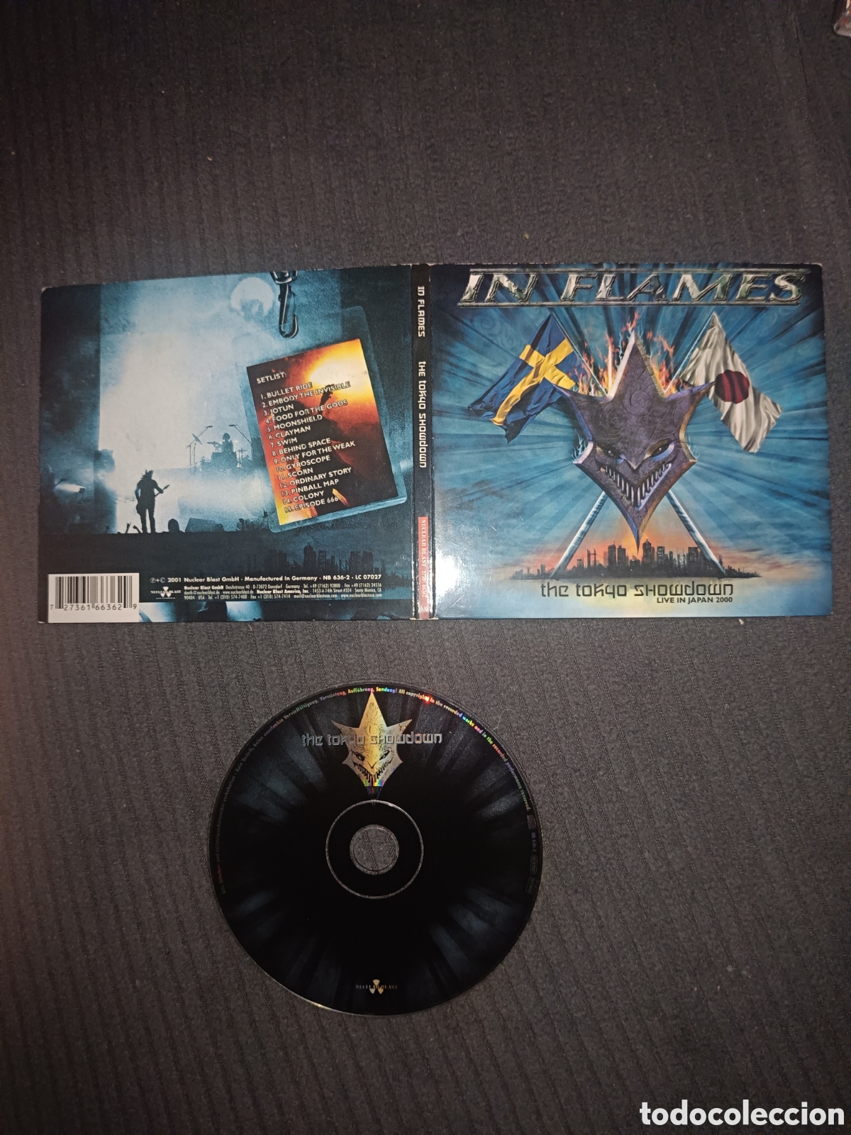 CDs de m&uacute;sica: In flames - the Tokyo showdown cd digipack - Foto 1