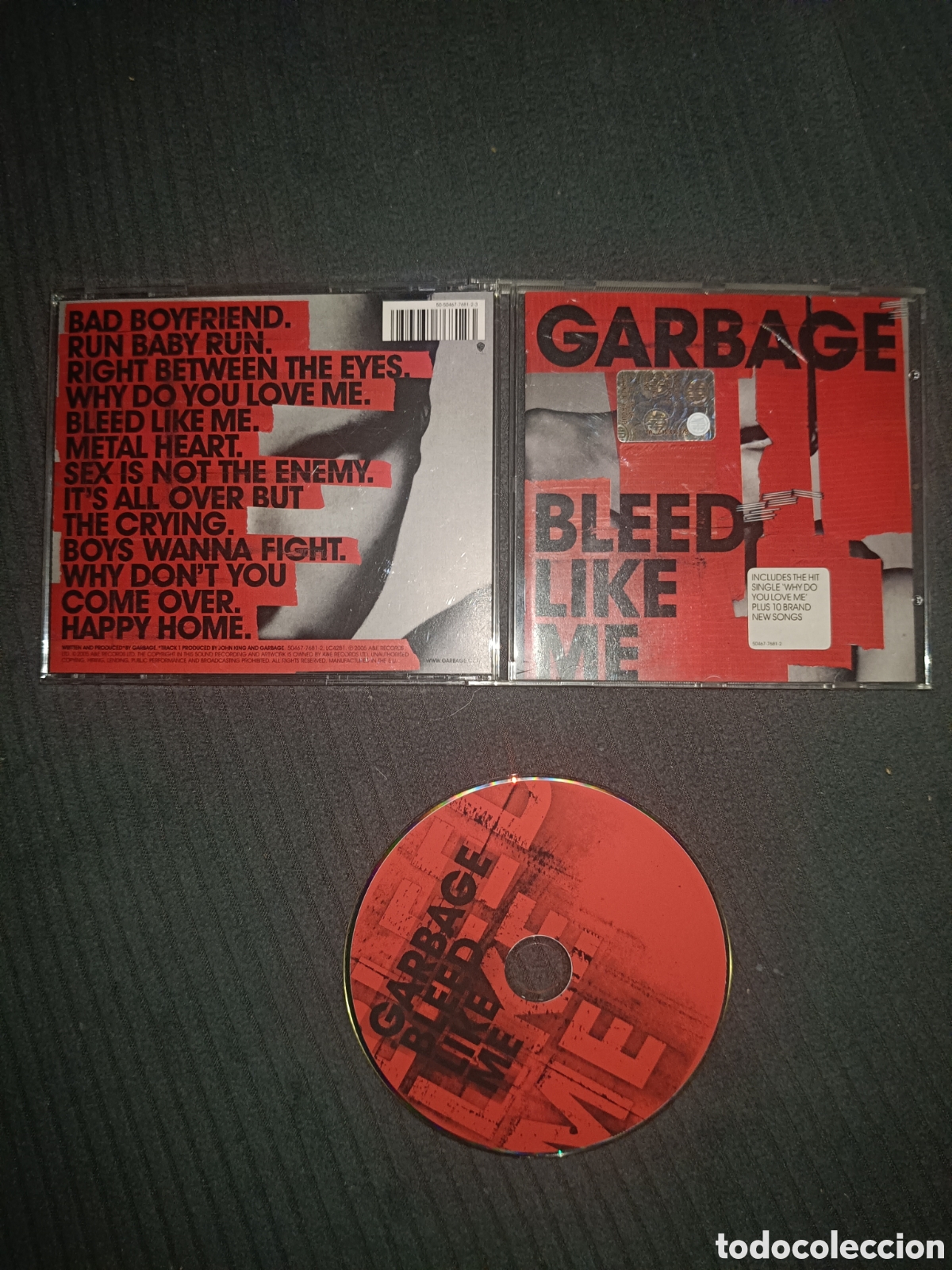 CDs de M&uacute;sica: Garbage - bleed like me cd