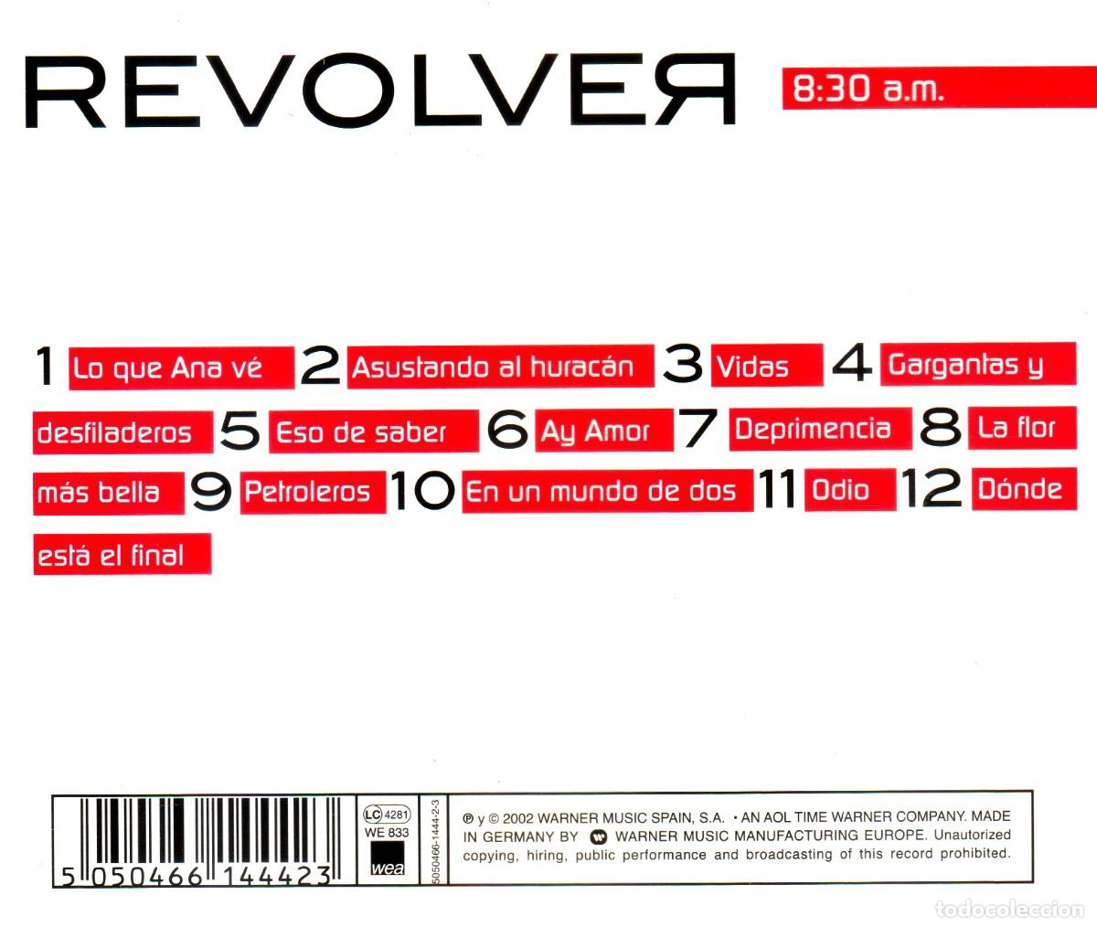 CDs de m&uacute;sica: �G245 - REVOLVER. 9:30 A.M. CD. - Foto 2