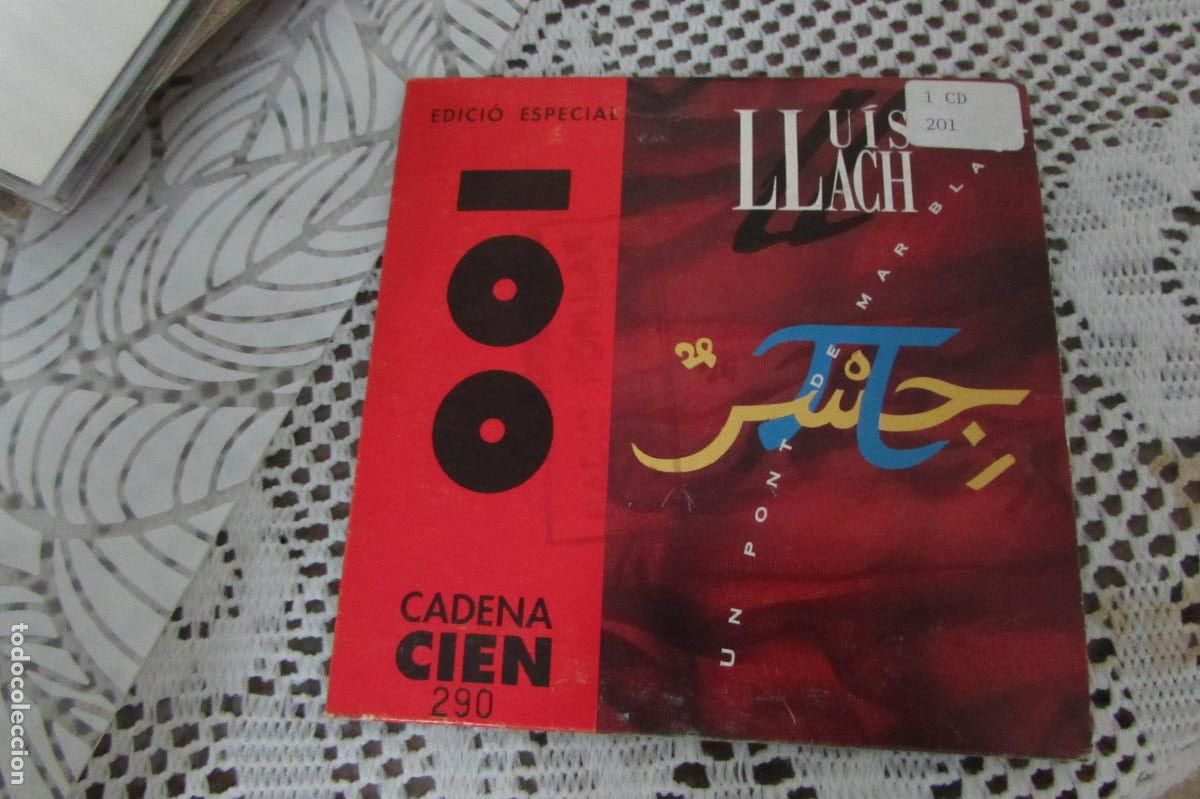 CDs de M&uacute;sica: LLUIS LLACH - UN PONT DE MAR BLAVA CD SINGLE 1 TEMA PROMO CADENA 100