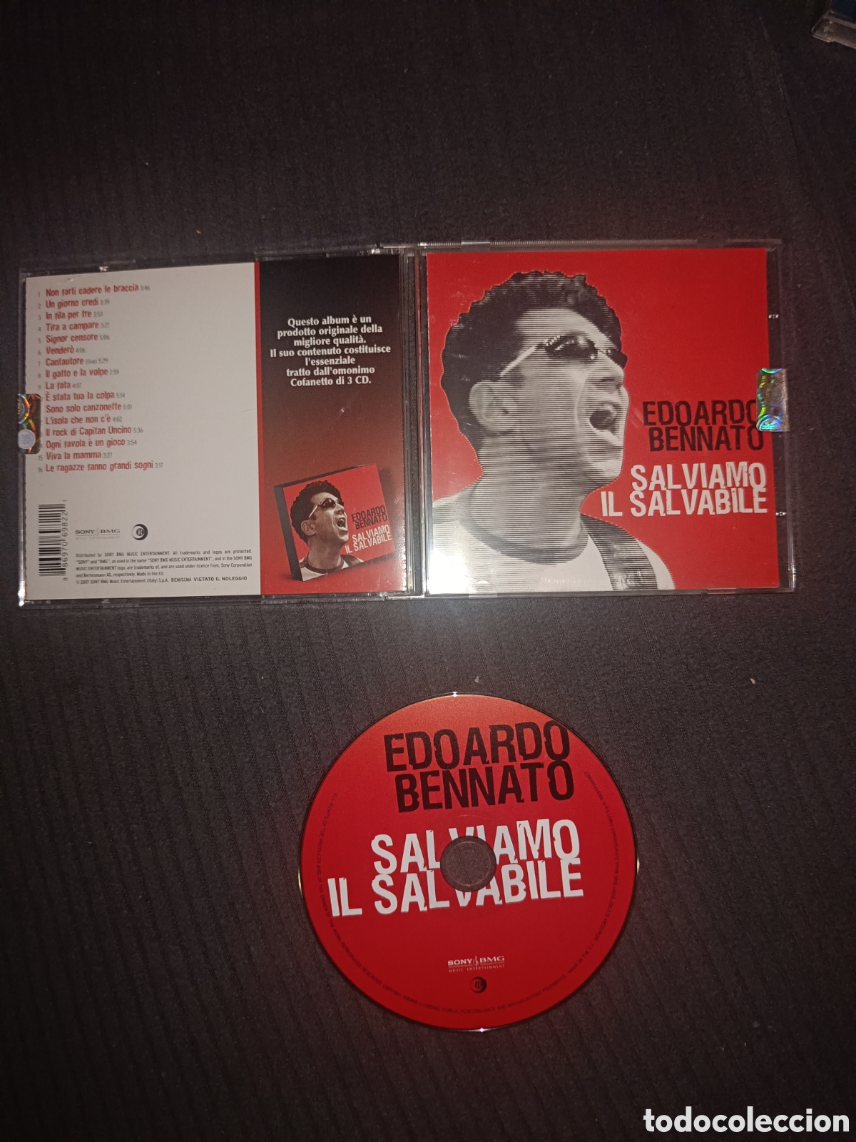 CDs de M&uacute;sica: Edoardo Bennato - Salviamo il Salvabile Cd