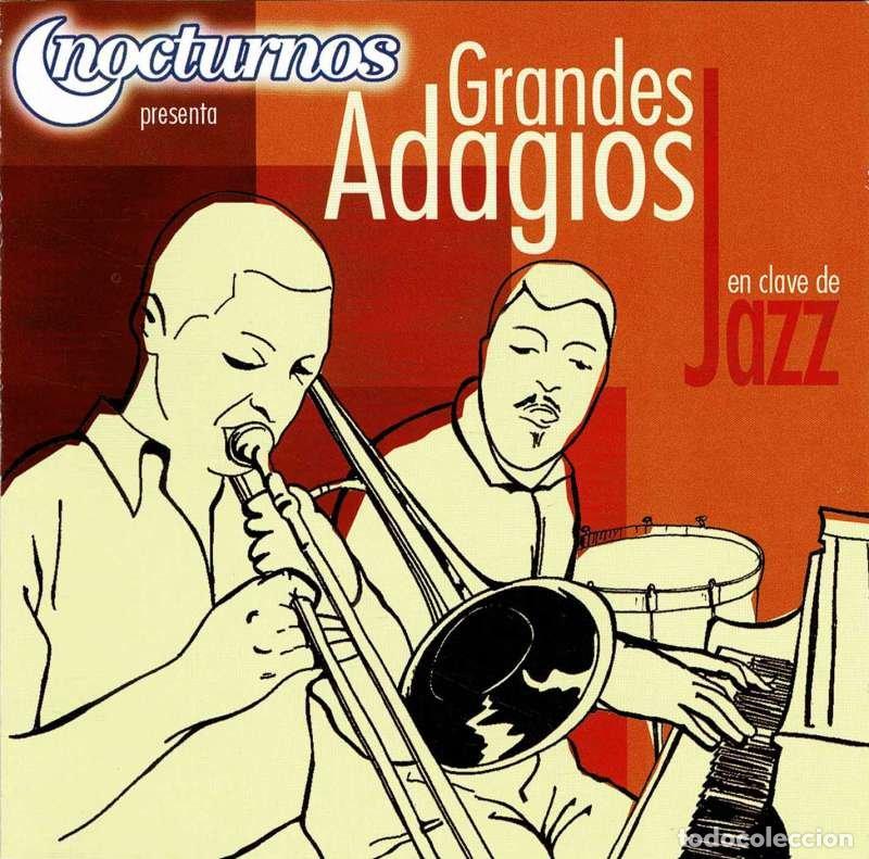 CDs de M&uacute;sica: Nocturnos presenta Grandes Adagios en clave de Jazz. 2 x CD