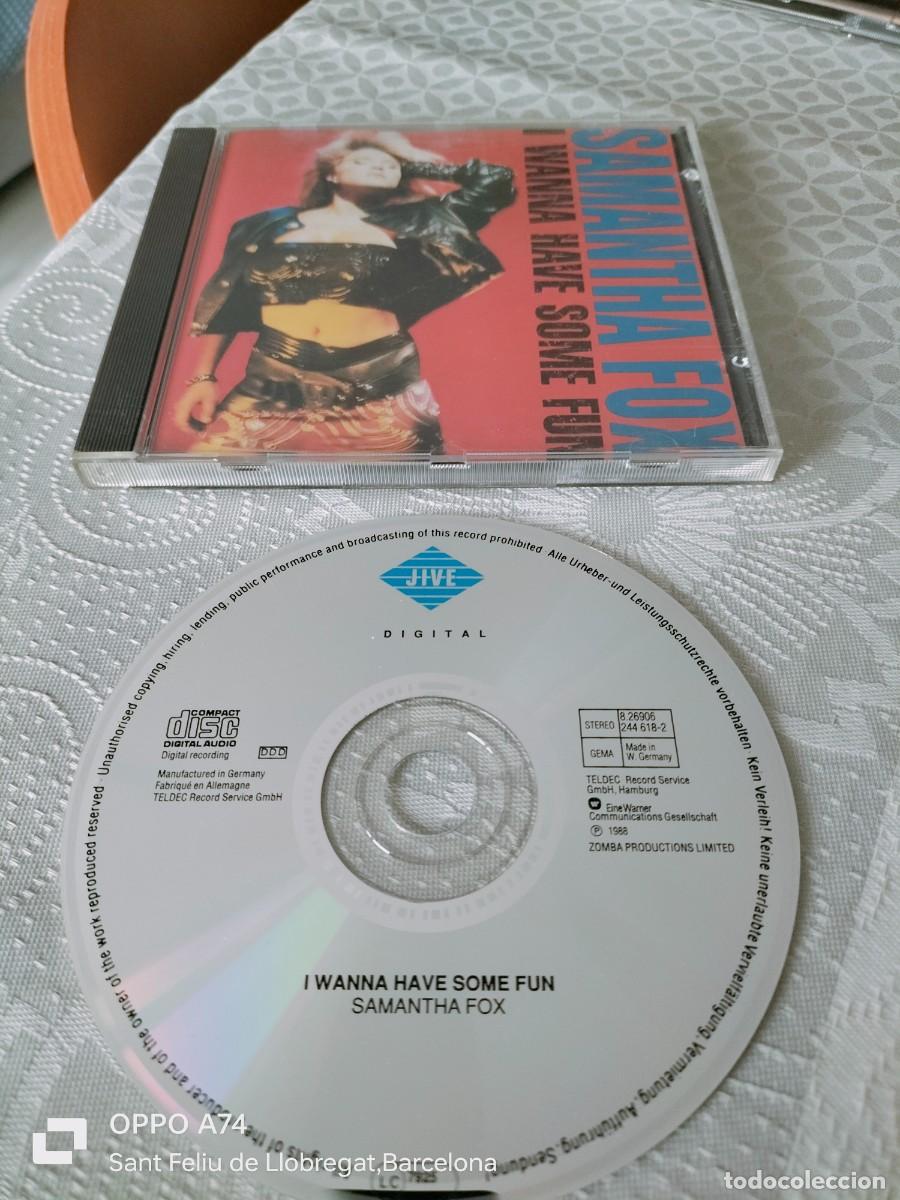 CDs de M&uacute;sica: RAR CD. SAMANTHA FOX. I WANNA HAVE SOME FUN. ITALO