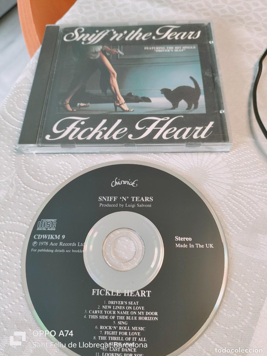 CDs de M&uacute;sica: RAR CD. SNIFF 'N' THE TEARS. FICKLE HEART