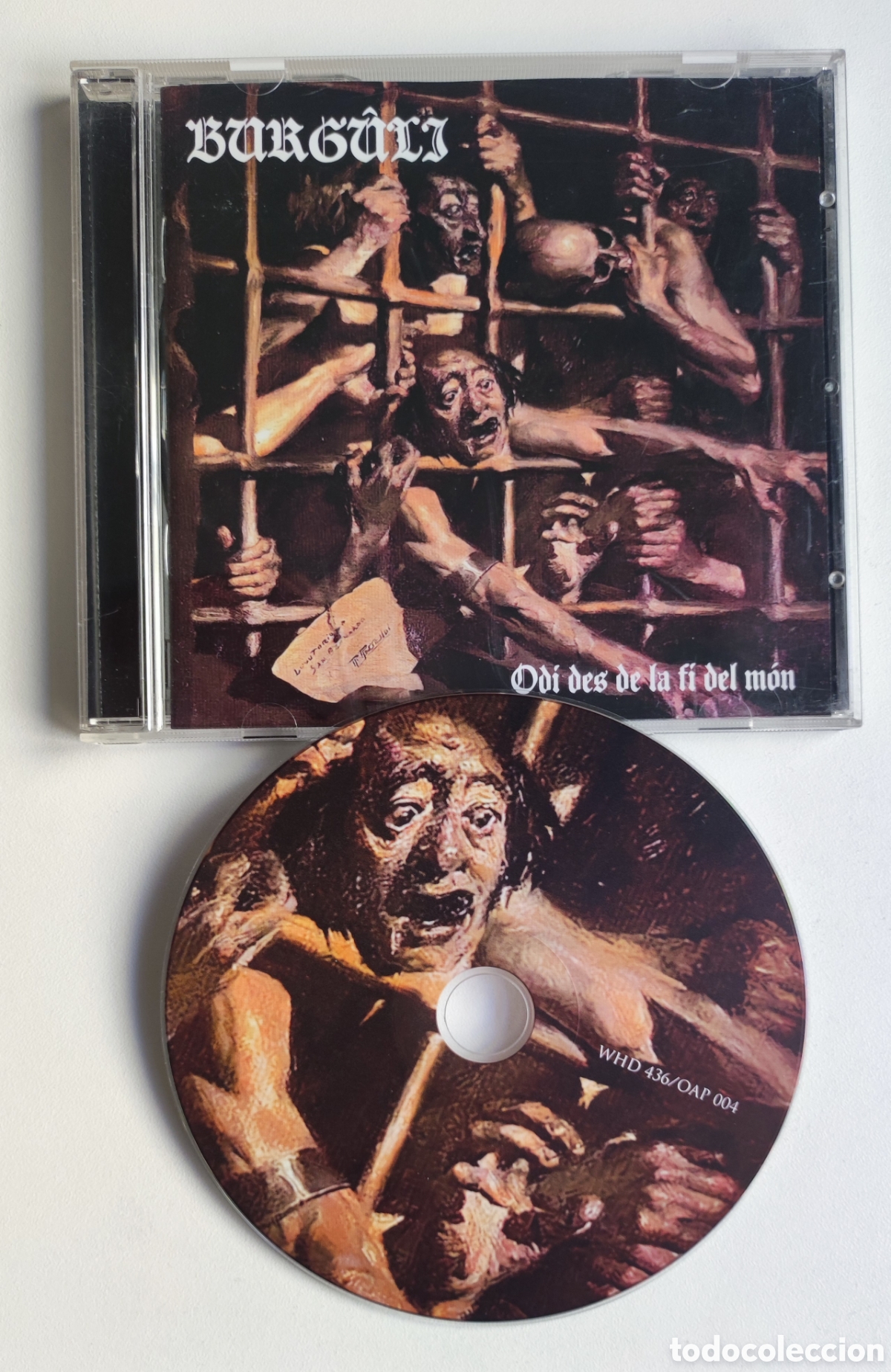 CDs de M&uacute;sica: CD METAL CATAL&Aacute;N - BURG&Ucirc;LI / ODI DES DE LA FI DEL MON - WORMHOLEDEATH