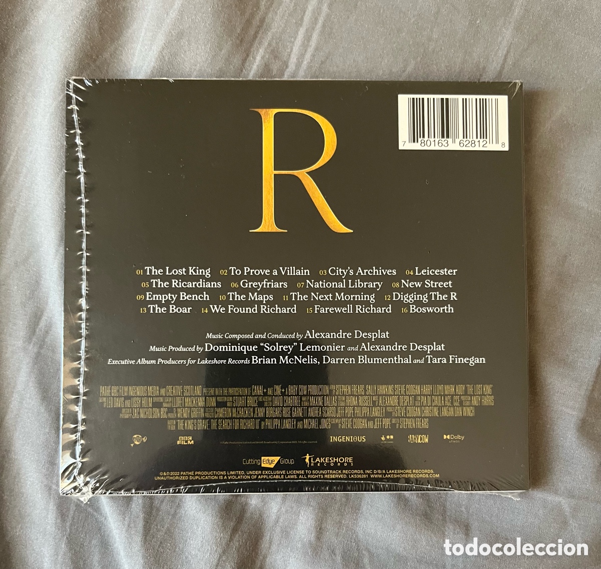 CDs de m&uacute;sica: The Lost King. Alexandre Desplat - Foto 2