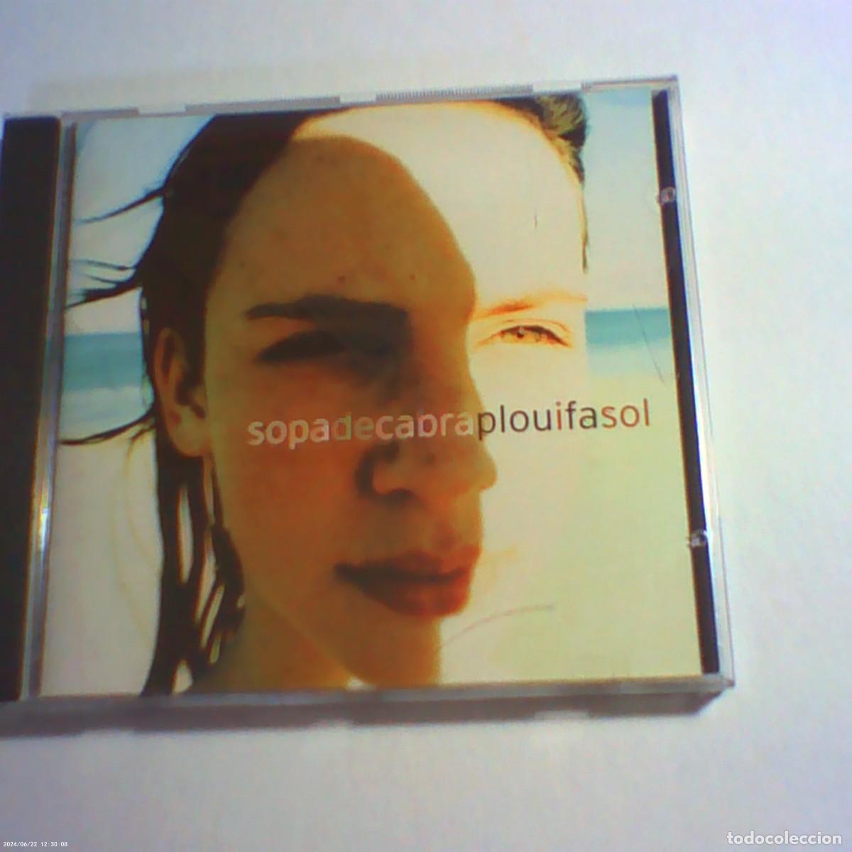 CDs de M&uacute;sica: cd sopa de cabra. plouifasol. m&uacute;sica global 2003 cat. 12 temes. llibret (bon estat)