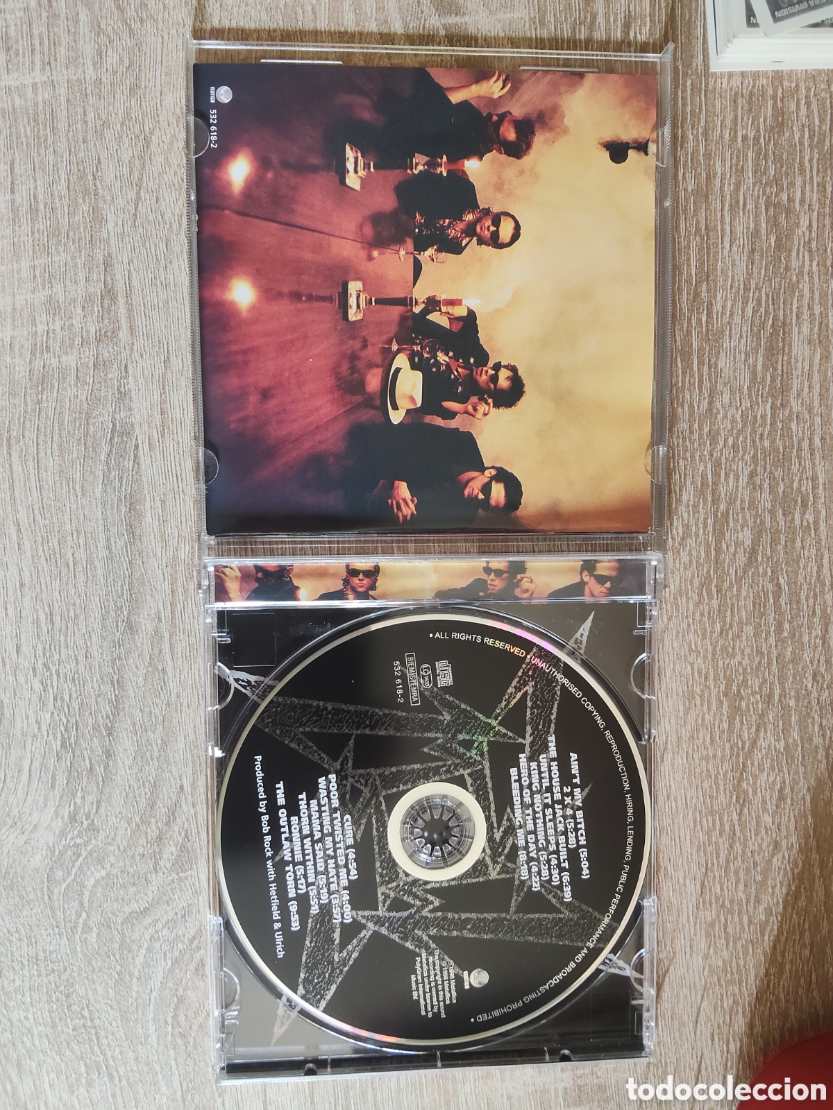 CDs de m&uacute;sica: Metallica cd Load pr&aacute;cticamente sin uso - Foto 3