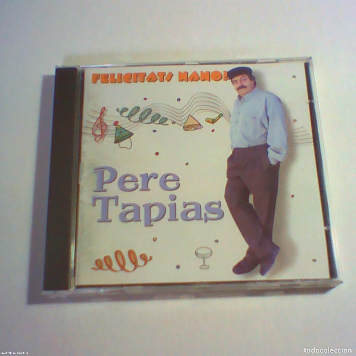 CDs de M&uacute;sica: cd pere tapias. felicitats nano. stres music 2000 cat. 13 temes. llibret (bon estat)