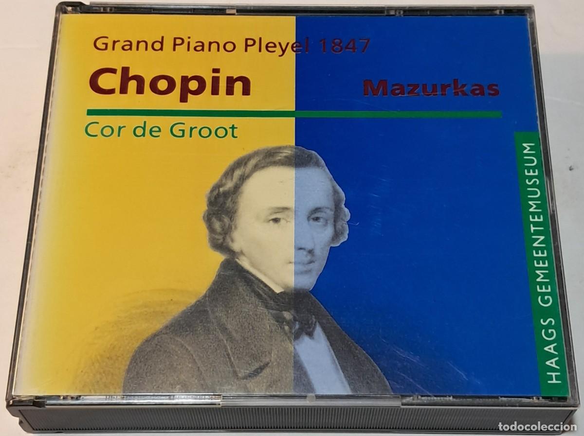 CDs de Musique: COR DE GROOT: CHOPIN: MAZURKAS. GRAN PIANO PLEYEL 1847. (2 CDS)