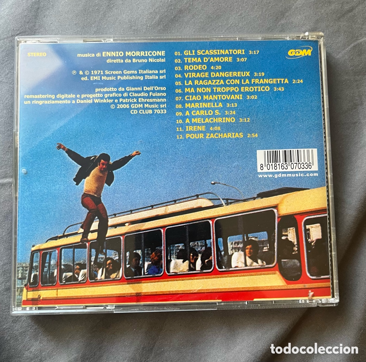 CDs de m&uacute;sica: Gli Scassinatori. Ennio Morricone - Foto 2