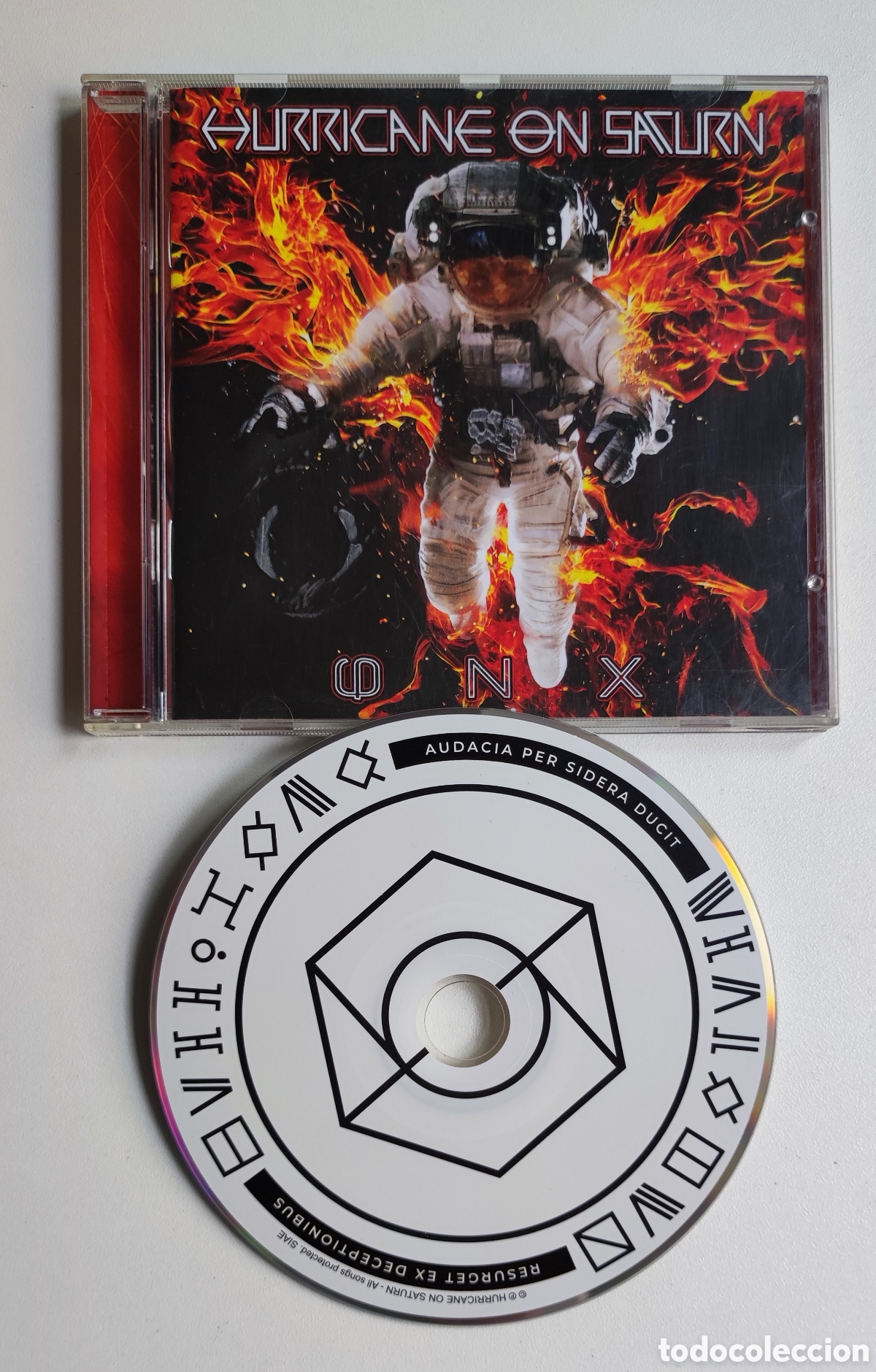 CDs de M&uacute;sica: HURRICANE ON SATURN - &Oslash;NX / WORMHOLEDEATH CD