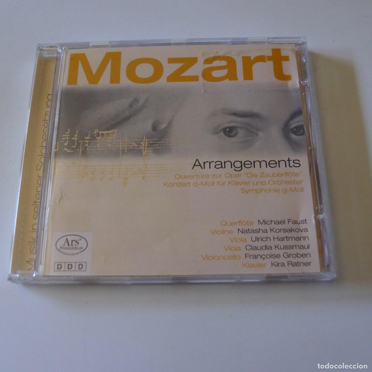CDs de M&uacute;sica: Michael Faust, Natasha Korsakova, Ulrich Hartmann, Mozart Arrangements CD