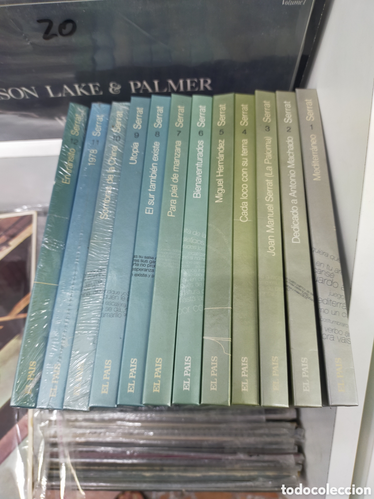 CDs de M&uacute;sica: Serrat 12 CD libros el pais completa algunos precintados