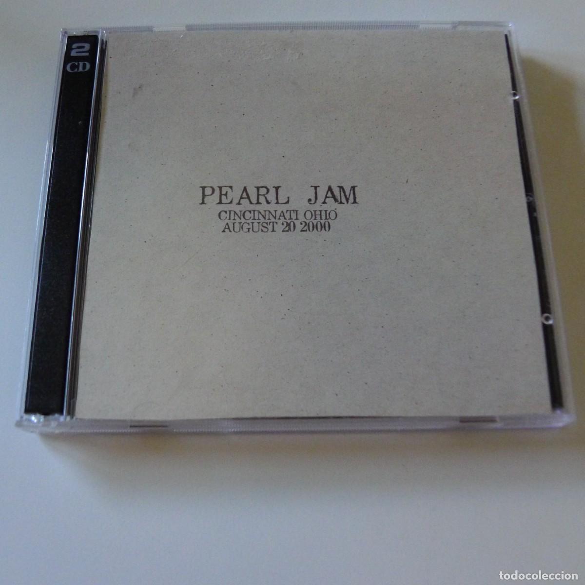 CDs de m&uacute;sica: Pearl Jam &ndash; Cincinnati, Ohio - August 20, 2000 2 CD - Foto 1