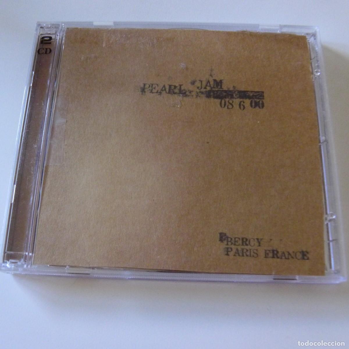 CDs de M&uacute;sica: Pearl Jam &ndash; 08 6 00 - Bercy - Paris, France 2 CD