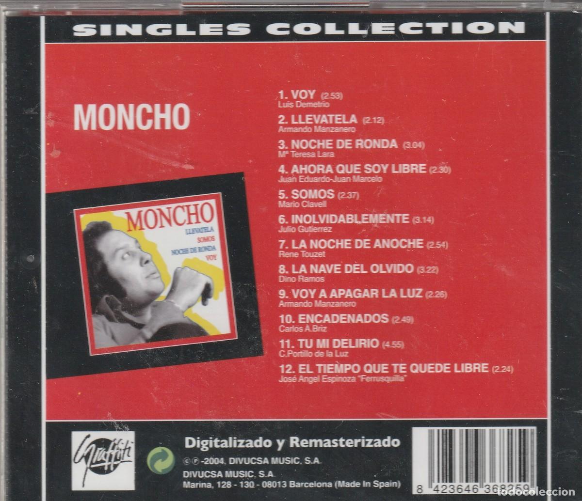 CDs de m&uacute;sica: Moncho - Singles Collection CD-2004 Como nuevo &middot; Compilaci&oacute;n - Foto 2
