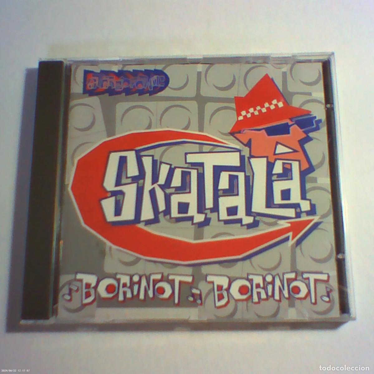 CDs de M&uacute;sica: cd skatal&agrave;. borinot. al&middot;leluia records 1993 cat. 10 temes. llibret (bon estat)