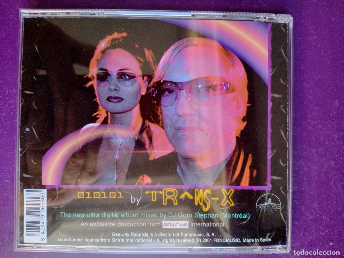 CDs de m&uacute;sica: Trans-X &lrm;&ndash; 010101 - CD DEE-JAY 2001 - ELECTRONICA, SYNTH POP, HOUSE - Foto 2
