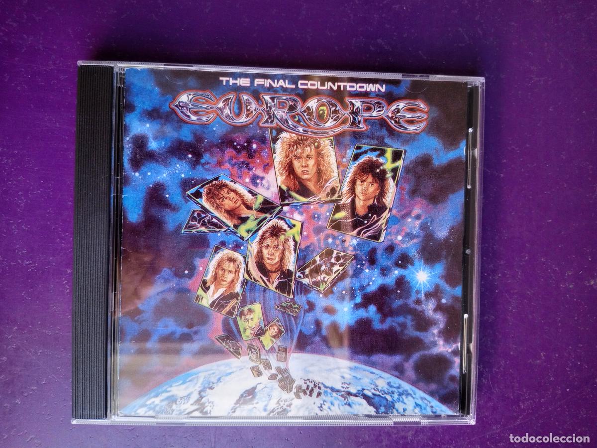 CDs de M&uacute;sica: Europe &ndash; The Final Countdown - CD EPIC 1988, METAL GLAM, HARD ROCK -
