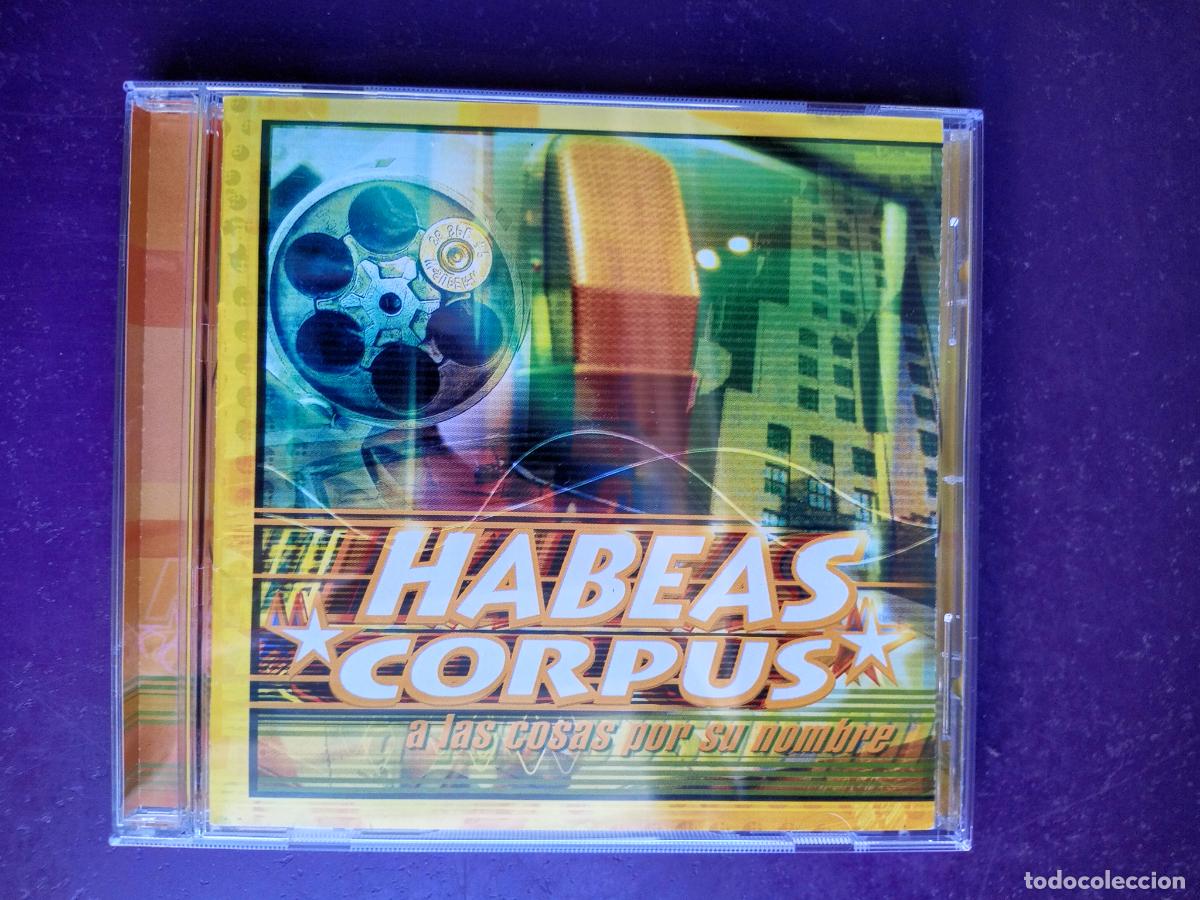 CDs de M&uacute;sica: Habeas Corpus &lrm;&ndash; A Las Cosas Por Su Nombre - CD DESOBEDIENCIA 2000 - METAL, HIP HOP, SIN USO