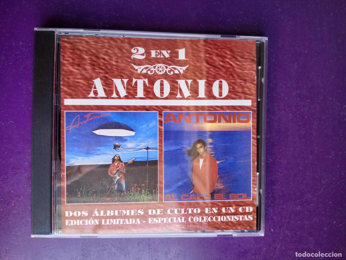 CDs de M&uacute;sica: Antonio FLORES &ndash; Antonio / Al Caer El Sol - CD EPIC 1995 - ROCK 80'S - DOS LPS EN UN CD