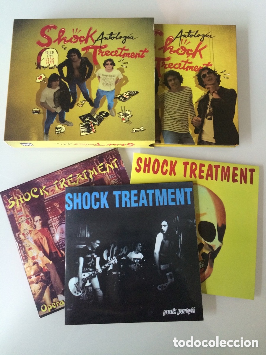 CDs de M&uacute;sica: Shock treatment antolog&iacute;a 1991-1999