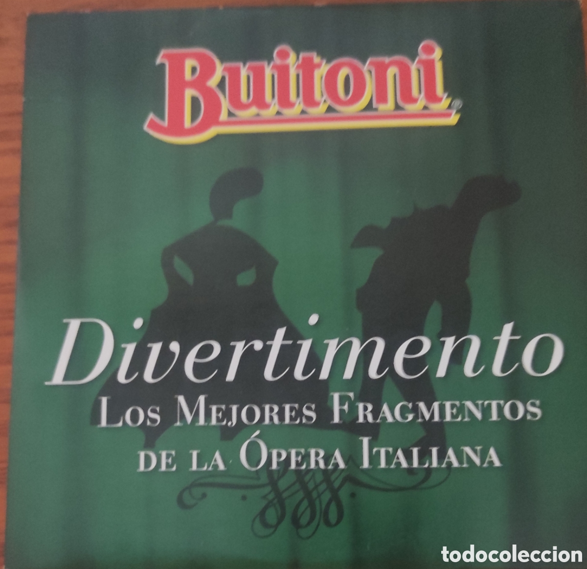 CDs de M&uacute;sica: Buitoni. Divertimento. Los mejores fragmentos de la &oacute;pera italiana.