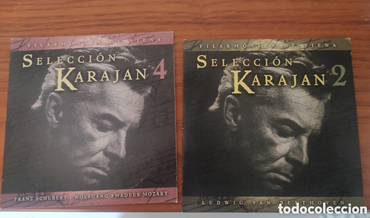 CDs de M&uacute;sica: Filarm&oacute;nica de Viena. CD n&uacute;mero dos y cuatro. Selecci&oacute;n karajan.