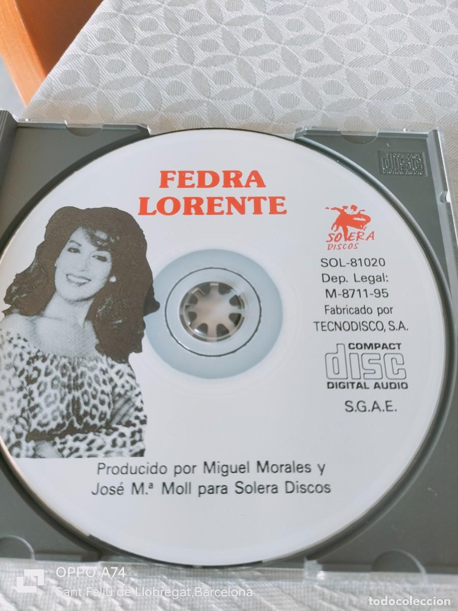 CDs de m&uacute;sica: RAR CD. FEDRA LORENTE. MISMO T&Iacute;TULO - Foto 2