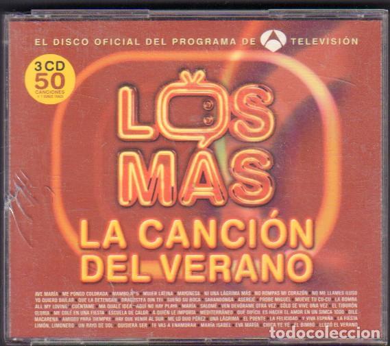 CDs de M&uacute;sica: LOS MAS - LA CANCION DEL VERANO / DAVID BISBAL, PAPA LEVANTE, ROSALIA.../ 3 CD'S 2005 RF-14593