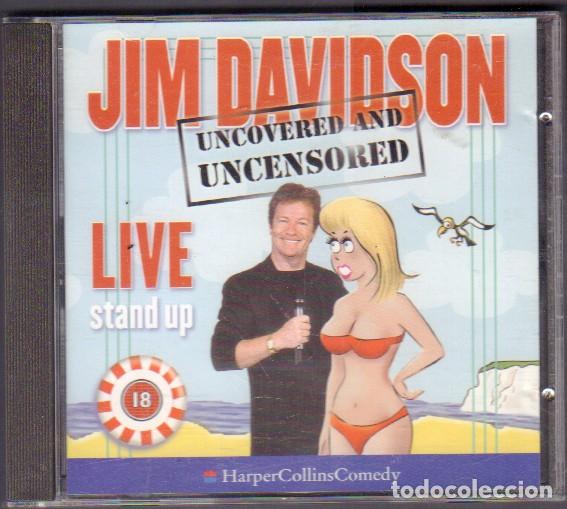 CDs de M&uacute;sica: JIM DAVIDSON - UNCOVERED AND UNCENSORED / LIVE STAND UP / CD ALBUM 2001 RF-14601