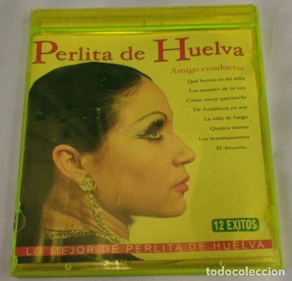 CDs de M&uacute;sica: LO MEJOR DE PERLITA DE HUELVA, 12 EXITOS, ECD, CD