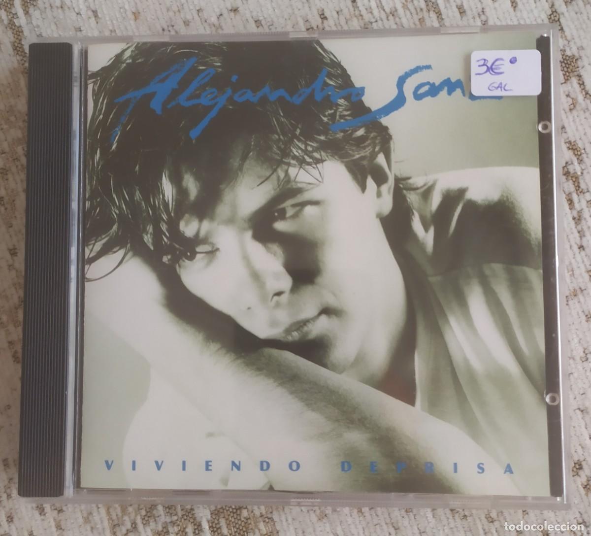 CDs de M&uacute;sica: CD ALEJANDRO SANZ VIVIENDO DEPRISA