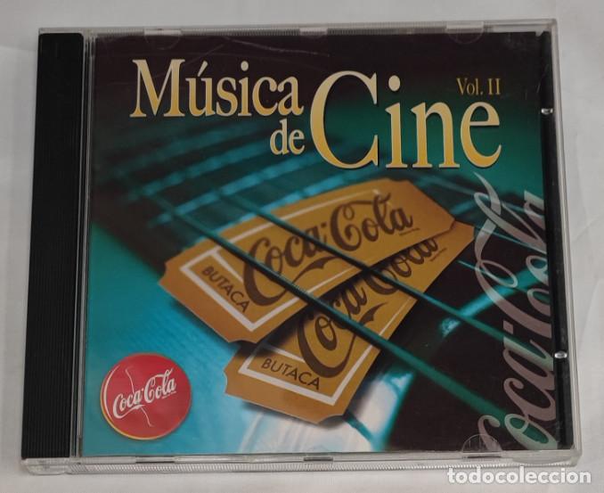 CDs de M&uacute;sica: LOTE DE 2 CD'S, MUSICA DE CINE, DISCO 2 Y VOL. II, COCA COLA