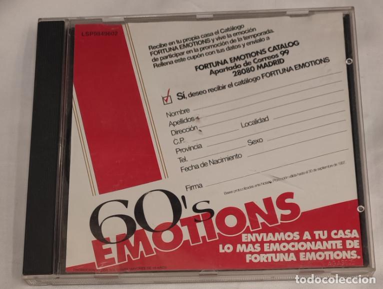 CDs de M&uacute;sica: LOTE DE 6 CD'S, 60 EMOTIONS, TAMARA SIEMPRE, LOS PECOS, OPERACION TRIUNFO ALBUM