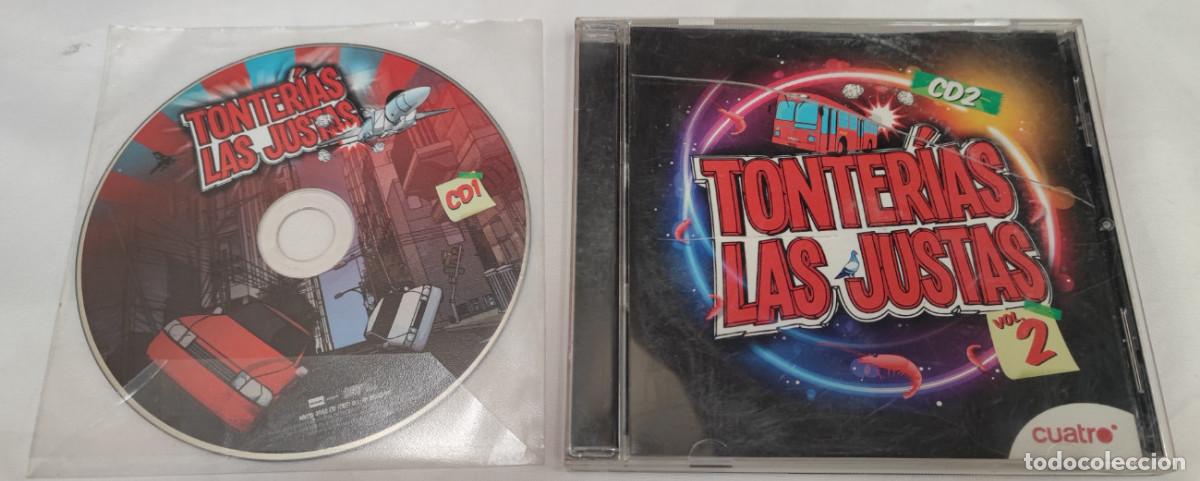 CDs de M&uacute;sica: 2 CD'S, TONTERIAS LAS JUSTAS, CD 1 Y 2, CUATRO