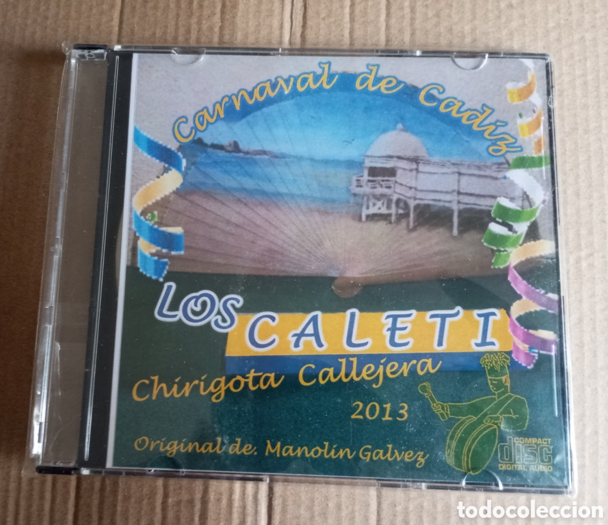 CDs de M&uacute;sica: Carnaval de C&aacute;diz CD chirigota callejera Los Caleti 2013