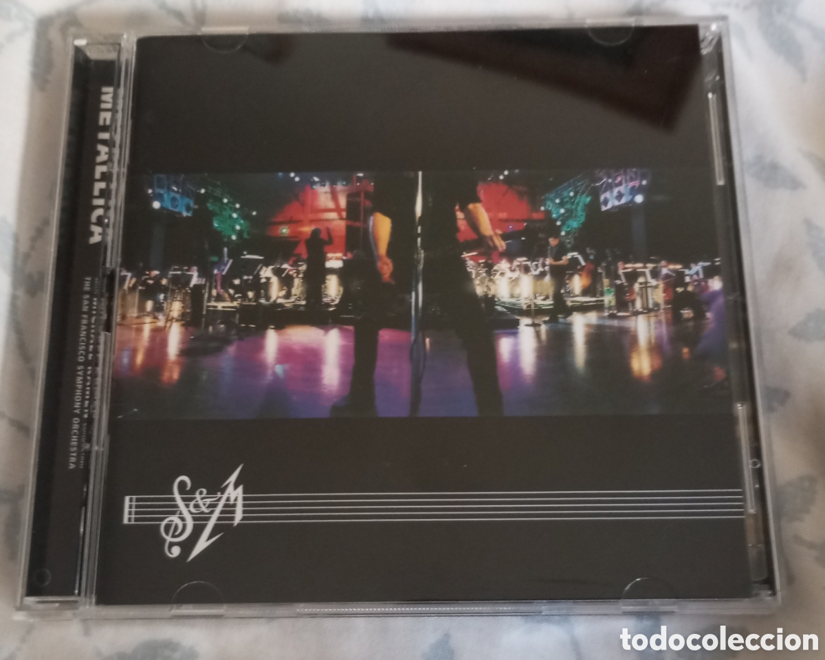CDs de M&uacute;sica: Doble CD Metallica s&m 1999