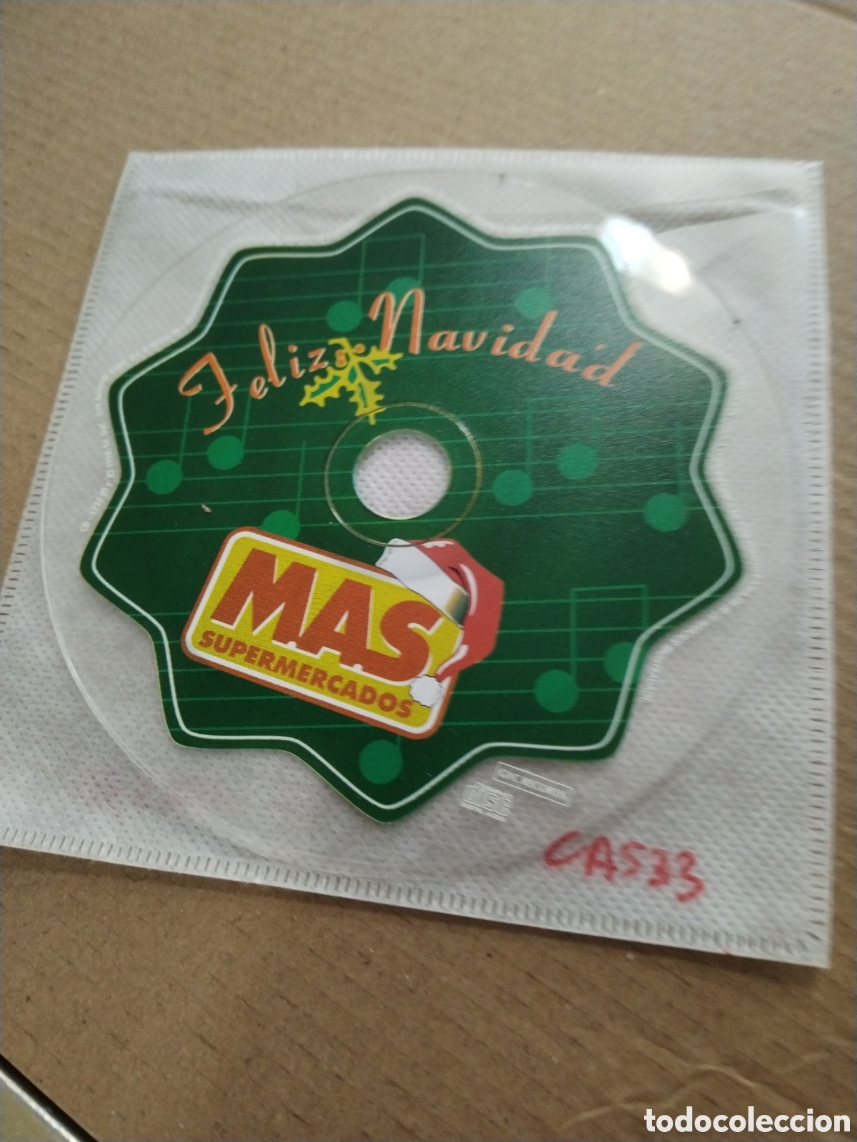 CDs de M&uacute;sica: Feliz Navidad MAS supermercado. CD.