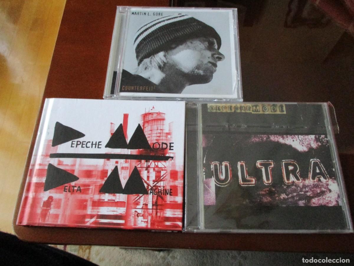 CDs de M&uacute;sica: DEPECHE MODE MARTIN GORE LOTE
