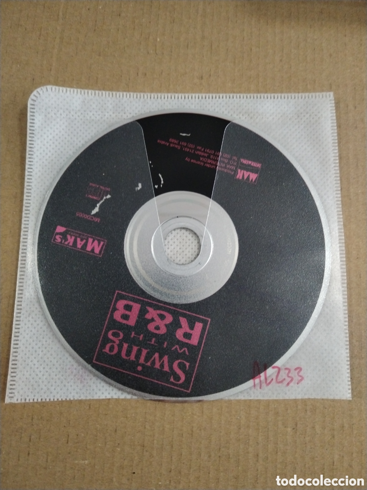 CDs de M&uacute;sica: Swing with R&B. CD. MAK