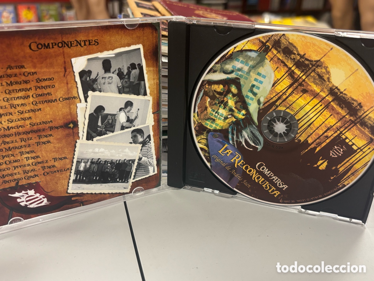 CDs de m&uacute;sica: Carnaval, 2009, CD Comparsa LA RECONQUISTA - Foto 2
