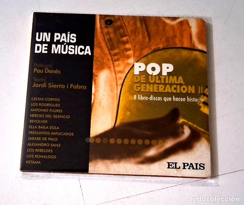 CDs de M&uacute;sica: CD &rdquo;UN PAIS DE MUSICA POP DE ULTIMA GENERACION II&rdquo; CD 12 TRACKS HEROES DEL SILEN