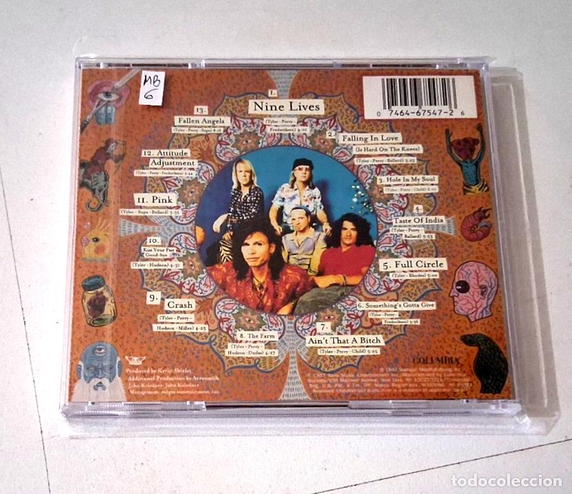 CDs de m&uacute;sica: AEROSMITH &rdquo;NINE LIVES&rdquo; CD 13 TRACKS - Foto 2
